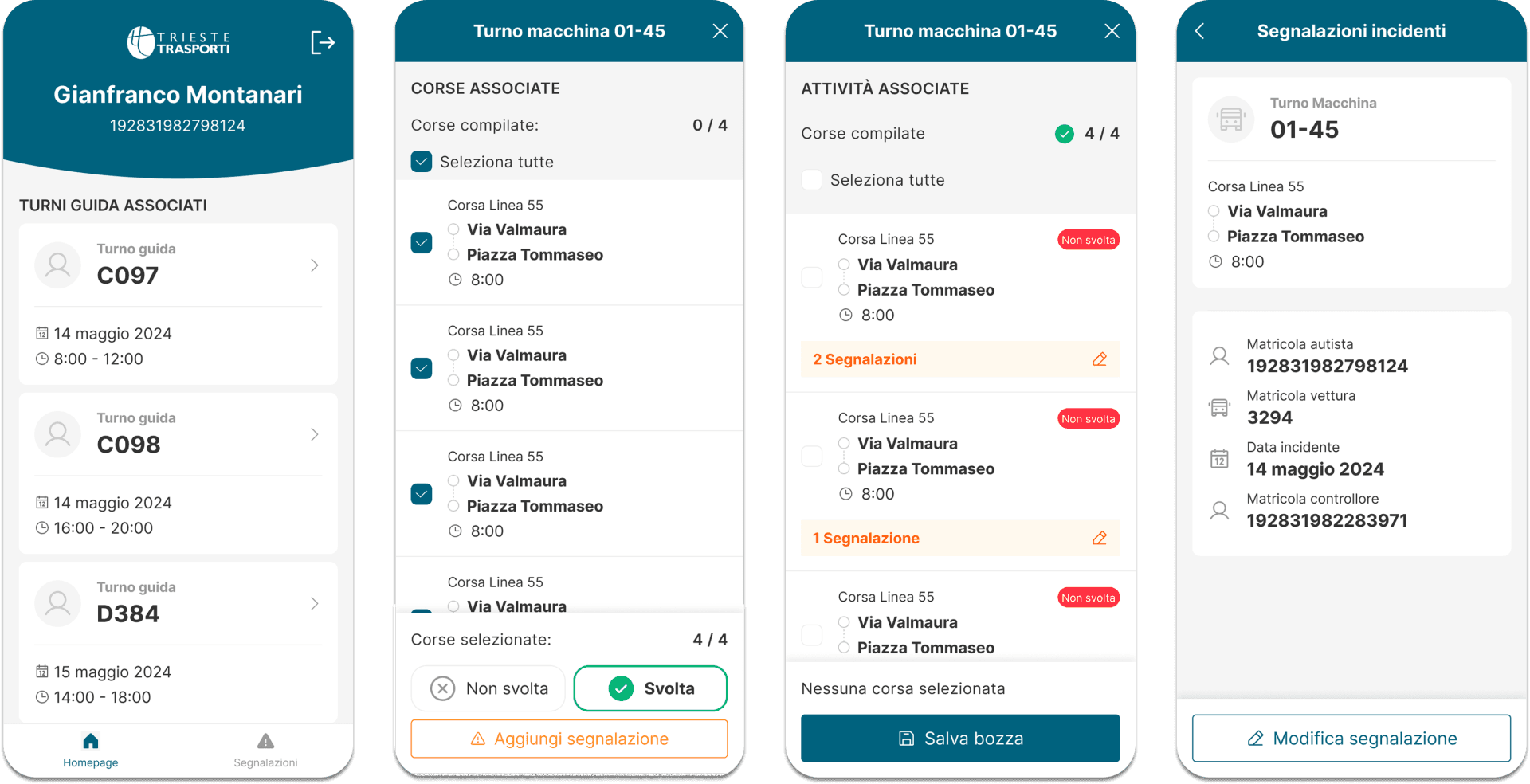 Trieste Trasporti App Conducenti