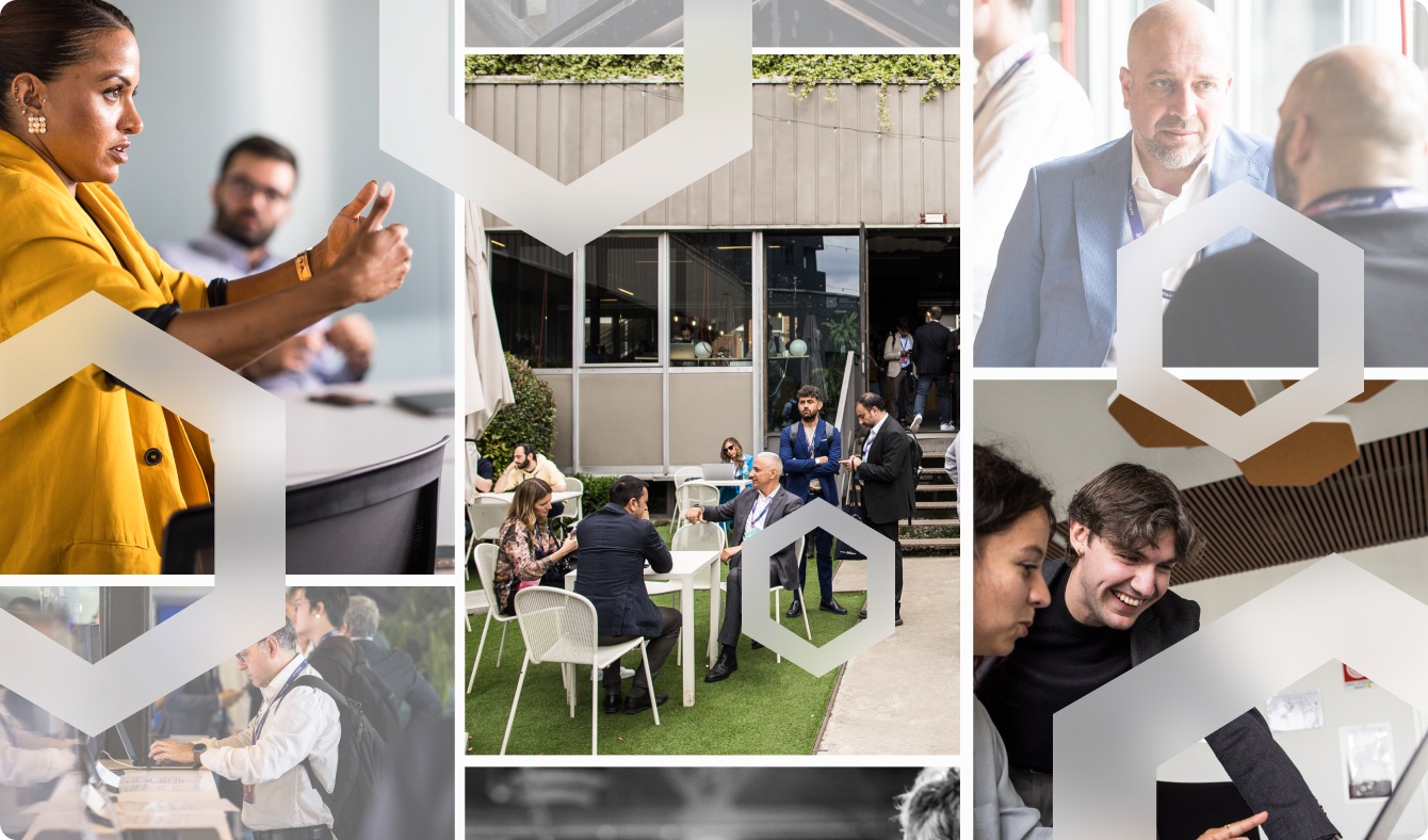 Mia‑Platform partners meeting and collaborating at a Platmosphere event