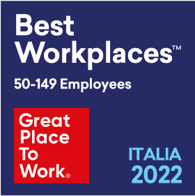 Best Workplaces, 50-149 Employees category, Italia 2022