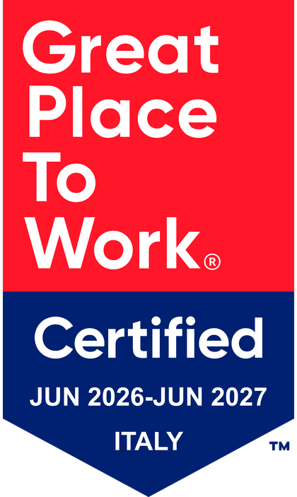 Great Place To Work Certified, June 2026 to June 2027, Italy